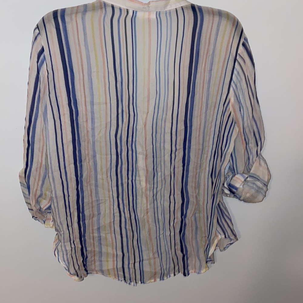 Bella Dahl Multi Colored Button Down - image 4